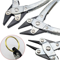 Parallel Pliers Set with Spring for Jewelry Making