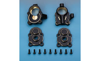 Front Axle Weights Black Electroplated Brass Weights with Screws Brass Wheel Weight Precision Machined RC Car Parts Bolt-On