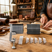 Leather Edge Trimmer with Clamp-on Desktop Leather Edge Trimmer Stable
