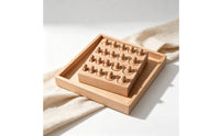 Peg Toy with Wooden Base Fine Motor Skills Shape Sorter with Pegs Cognitive Shape Sorter for Tabletop