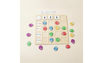 Educational Direction Matching Game Learning Color Matching Puzzle Preschool Wooden Reasoning Board Cognitive for Preschoolers, Kids, Toddlers, Classroom, Homeschool, Playroom