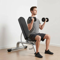 Foldable Workout Bench Space Saving Foldable Exercise Bench Heavy Duty for Men, Bodybuilders, Home Gym