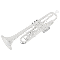 Professional Silver-Plated Brass Bb Trumpet for School Bands, Cross-Border Wholesale