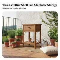 two-level Foldable Shelf Unpainted Finish Display storage areaSaving for Students