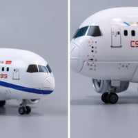 Jetliner Miniature Airplane Model Miniature Cartoon Airplane Model Detailed Toy for Aviation Enthusiasts