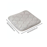 Non-Slip Square Chair Cushion Thickened Square Chair Cushion with Ties Wear-Resistant for Office, Kitchen