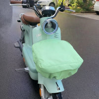 Elasticized Electric Bike Basket Cover Safeguarding Scooter Basket Cover Dustproof Long-Lasting for Commuters