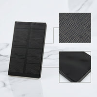 6V Solar Panel Rigid Monocrystalline Solar Panel Long-Lasting for DIYers