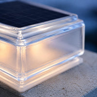 Solar Post Light Waterproof Outdoor Lighting Easy to Install for Garden, Villa