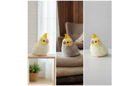 Cockatiel Stuffed Toy Toy Soft Cockatiel Stuffed Toy Stuffed Bird Cuddly Cute for Children, Desk, Bedroom