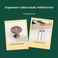 Antique Bronze Cabinet Handle, Zinc Alloy Drawer Pull, Minimalist Single Hole, Modern Furniture Accessory, Bedroom & Kitchen Decor