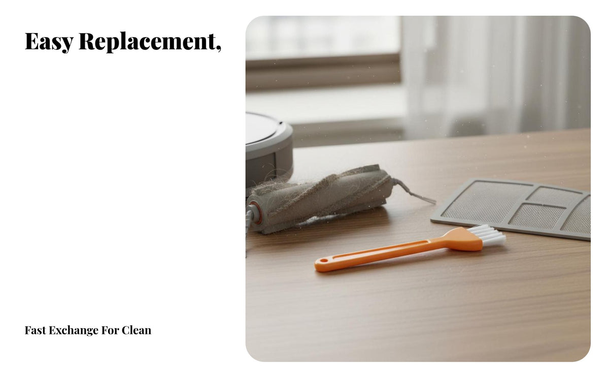 Robot Vacuum Cleaning Brush Widely Compatible Robot Vacuum Brush Cleaner