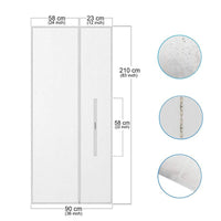 Portable Air Conditioner Sliding Door Seal Cloth with Zipper