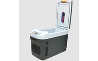 Two-in-oneFunction Car Fridge with Window Versatile Mini Fridge with Warmer Compact Car Refrigerator Flexible for Commuters, Vehicles