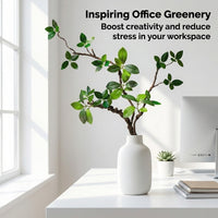 Branches Faux for Modern Home, Flower Arrangement Home for Tabletop, Flower Arrangement for Office Desk, Arrangement Home Decor Enthusiast