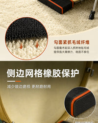 架子鼓底鼓防滑垫爵士鼓底鼓固定器地鼓阻挡器底鼓阻尼器防止前移