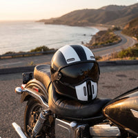Retro Full Face | Vintage, Low-Profile, Retro, for Road Riding