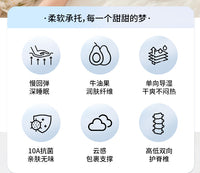 儿童枕头云朵护脊枕可水洗到到6岁以四季通用宝宝用护颈枕婴童