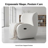 Ergonomic Wrap-Around Seat Soft Plush Fabric children's Furniture for Preschoolers, Toddlers, Living Room, Study Area, Classroom