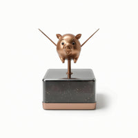 Levitating Pig Ornament Glossy Levitating Lamp Levitating for Gift Buyers
