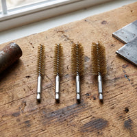 Long Stainless Steel Wire Brush for Power Drills - Rust Removal, Polishing, Grinding with Hex Shank