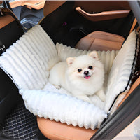 Dog Car Seat Comfortable Car Travel Carrier Bed Easy to Clean for Dogs