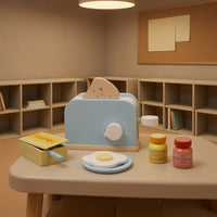 Wooden Bread Warmer   Toy Bread Warmer for Classroom