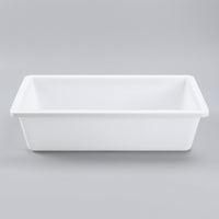 Flat-Bottom Feed Trough Rectangular Water Trough Heavy-Duty Livestock Feeder Sturdy for Pasture