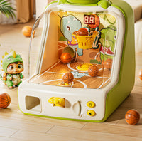 Desktop Basketball Arcade Game with Coin Scoring for Kids
