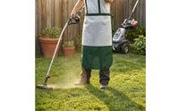 Mesh Apron Oxford Cloth Full-Length Apron Buckled Neck Strap for Dust Protection