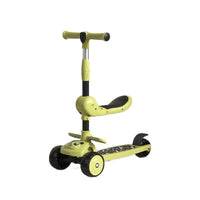 Folding 3-Wheel Scooter for Kids Ages 3-6 with Flashing Wheels