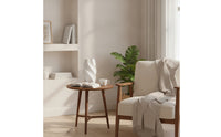 Vase with Twisted Lines White Flower Holder Decorative for Living Room, Office
