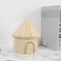 Wooden Pet House for Hamsters and Chinchillas
