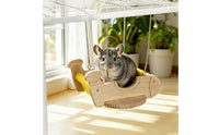 Boredom Reliever Chinchilla Airplane Swing Sturdy and Stable Hanging Enclosure Toy for Chinchillas