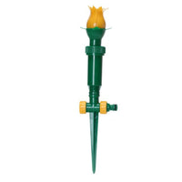 Flower-Shaped Sprinkler Stable Prong Base Garden Gear Easy Installation
