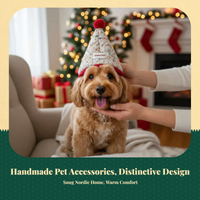 Pet Bonding Scarf, Candy Hat, Comfortable for Small Pets
