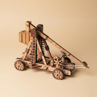 DIY Wooden Trebuchet Kit Historical Historical Copy Wooden Trebuchet Assembly