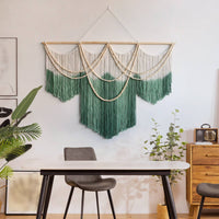 Macrame Wall Hanging Nordic Inspired Large Tassel Wall Decor for Entryway