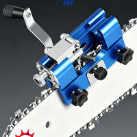 Metal Clamp-Style Chain Grinder Included Wrench Manual Saw Chain Grinder Adjustable Chainsaw Sharpening Jig Compact