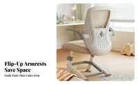 Adjustable Student Chair Ergonomic Design Study Seat Stable Base for Children