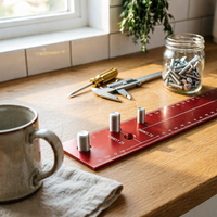 Thread Checker Gauge Plate Printed Markings Nut and Bolt Checker Metal
