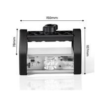 Portable LED Work Light with Handle Wide-Angle Wall Sanding Light Compact Long-Lasting for Renovators