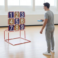 Flying Disc Target Game Sturdy Flying Disc Toss Game for Playground