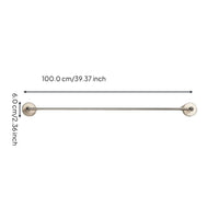No-drill suction towel bar