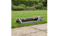 Sprinkler with 19-Hole Spray Bar Sleek Design for Yard Care, Gardeners