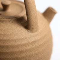 Maifan Stone Teapot with Candle Stove - New Chinese Style