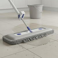 Chenille Flat Mop Adjustable Handle for Hardwood Floors