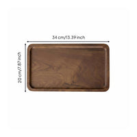 Solid Wood Serving Tray Chinese Design Wooden Tea Tray for Home