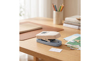 Paper Handheld Paper Punch Compact Handheld Paper Punch Easy-Topress-down Hole Punch for Crafters, Kids, Scrapbooking, Card Making, Classrooms