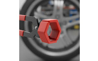 Wheel Lug Nut Cap Plier Soft Rubber Jaw Wheel Nut Cap Pliers Non-Scratch Auto Repair Tool for Mechanics